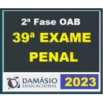 2ª Fase OAB XXXIX (39º) Exame - Direito Penal (DAMÁSIO 2023) Curso Regular
